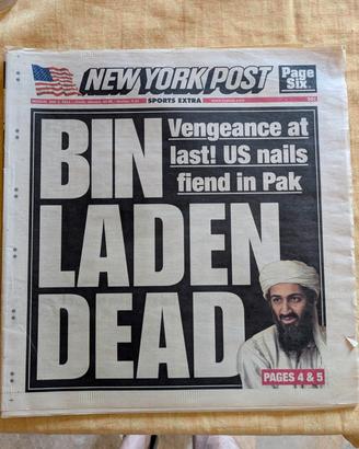 New York Post : bin Laden morte