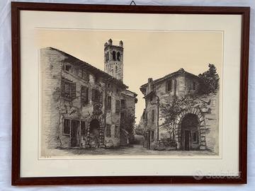 Scorci vittoriesi, litografie