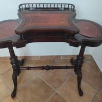 antica scrivania primi 900 stile inglese a fagiolo