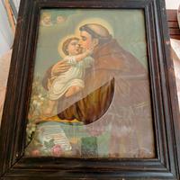 Sant’Antonio da Padova – Antica cornice con immagi