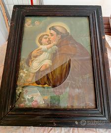 Sant’Antonio da Padova – Antica cornice con immagi