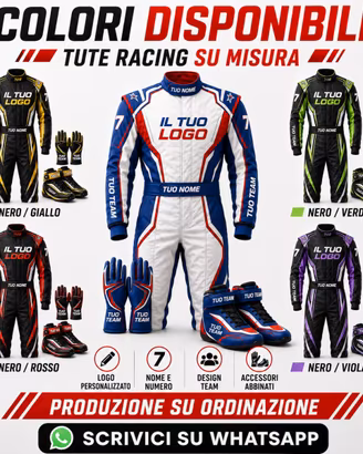 Tuta racing personalizzabile