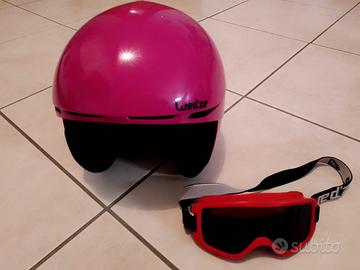 Casco+maschera da sci wed'ze usati pochissimo