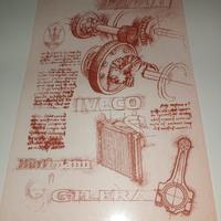 Quadri Artistici Leonardesco Fiat Lancia Gilera