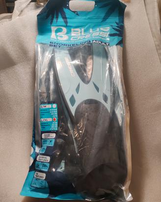 Set snorkeling Adulto Cressi , nuovo sigillato L-X