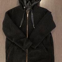 Cappotto teddy donna nero Freddy