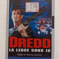 VHS NUOVA "DREDD LA LEGGE SONO IO"