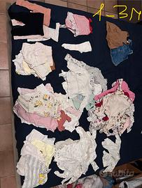 Abbigliamento bambina 1-3 mesi estate