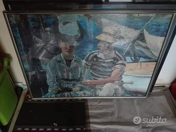 Manet _ argenteuil - Puzzle 5000 pezzi in cornice