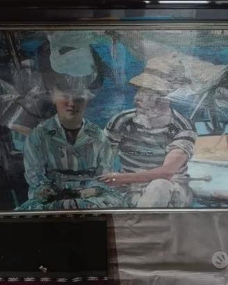 Manet _ argenteuil - Puzzle 5000 pezzi in cornice