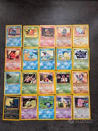 20 carte pokemon vintage