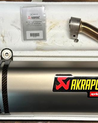 AKRAPOVIČ in titanio come nuovo