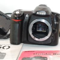 macchina fotografica fotocamera CCD Nikon D50