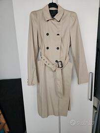 Impermeabile donna color beige