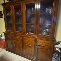 Vetrina / Credenza in legno massello