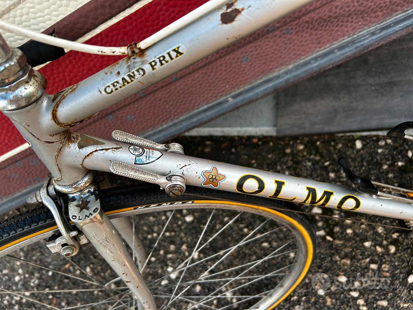 Anni 70 Bici Uomo Olmo Bici Da Corsa Vintage Olmo Grand Prix Annni