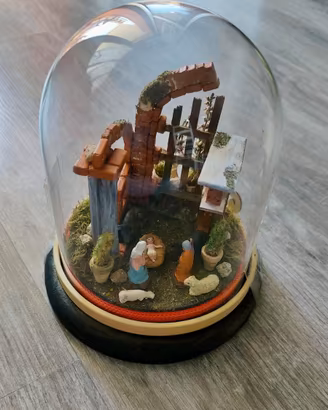 Presepe artigianale fatto a mano