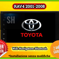 Navigatore Android TOYOTA RAV4 2001-2008