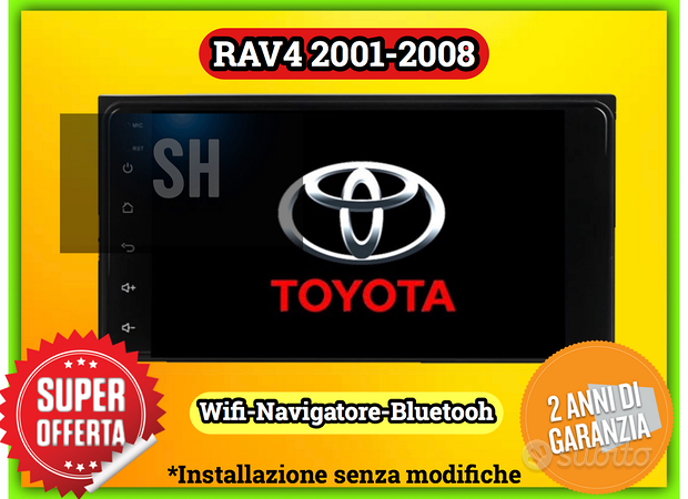 Navigatore Android TOYOTA RAV4 2001-2008