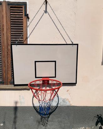 Canestro basket completo di pannello