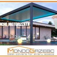 Pergola bioclimatica 4x4 motorizzata e non