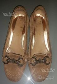 Ballerine donna usate 35 camoscio beige