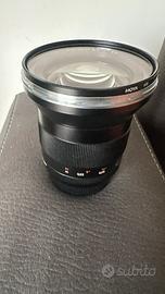 Carl Zeiss Distagon 21mm F 2.8  Attacco Canon EF