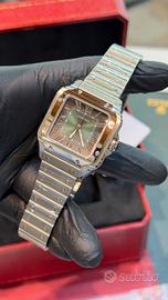Cartier Santos Medio Verde Nuovo 2026 WSSA0061