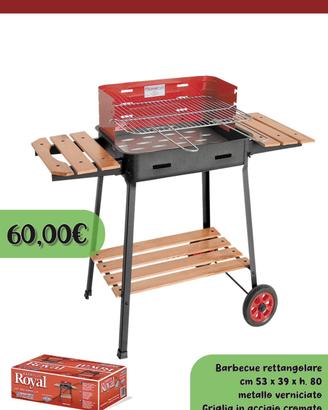 Barbecue rettangolare