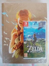 ZELDA BREATH OF THE WILD GIOCO + GUIDA SIGILLATI