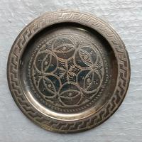 Vassoio piatto da parete in metallo