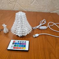 Lampada LED RGB a forma di cassetta pignoni