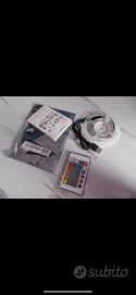 Led colorati con telecomando.