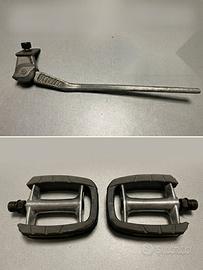 Pedali bici XLC + Cavalletto Olona in alluminio