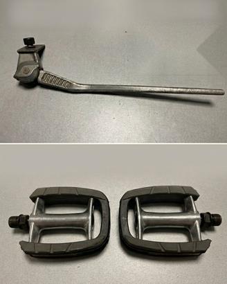 Pedali bici XLC + Cavalletto Olona in alluminio