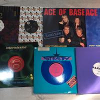 Lotto 10 dischi in vinile 12” da dj anni ‘80 - ‘90