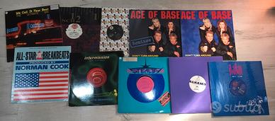 Lotto 10 dischi in vinile 12” da dj anni ‘80 - ‘90