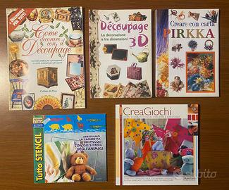 Libri Decoupage, Perline, Regioni, Ricette