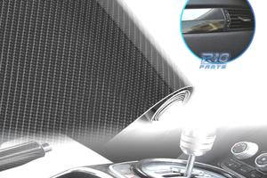 VINILE ADESIVO IN CARBONIO 5D NERO LUCIDO