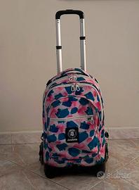 zaino trolley scuola invicta  per ragazza