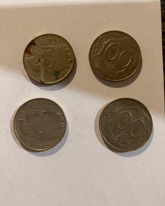 6 monete 100 lire