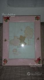 Quadro con cornice per camera bambina
