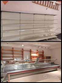 Scaffalature esposizione alimenti - Banco frigo 5m