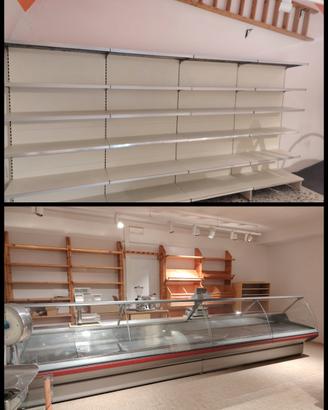 Scaffalature esposizione alimenti - Banco frigo 5m