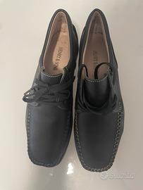 Scarpe in pelle nera italiane Henry & Sons N. 42
