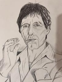 Disegno fatto a mano Scarface
