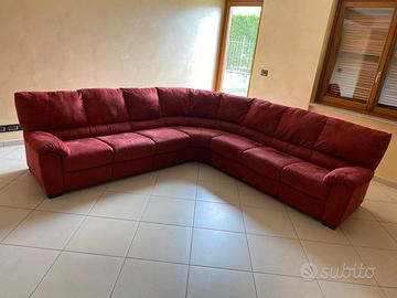 divano colore bordeaux Divani e Divani by Natuzzi 