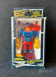 Gig Astro Robot Space Warrior Die Cast Japan Ufo