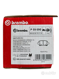 Kit pastiglie freno BREMBO P59090 posteriori