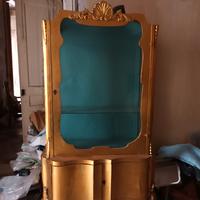 Vetrina antica stile barocco